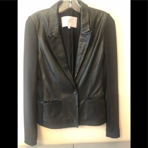 InWear Bathilda leather blazer